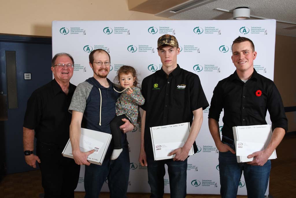 Journeyperson and Apprenticeship Level Agricultural  Award Winners