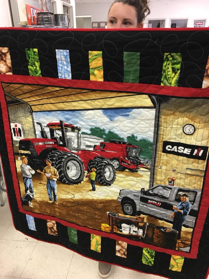 Handmade Case IH Quilt