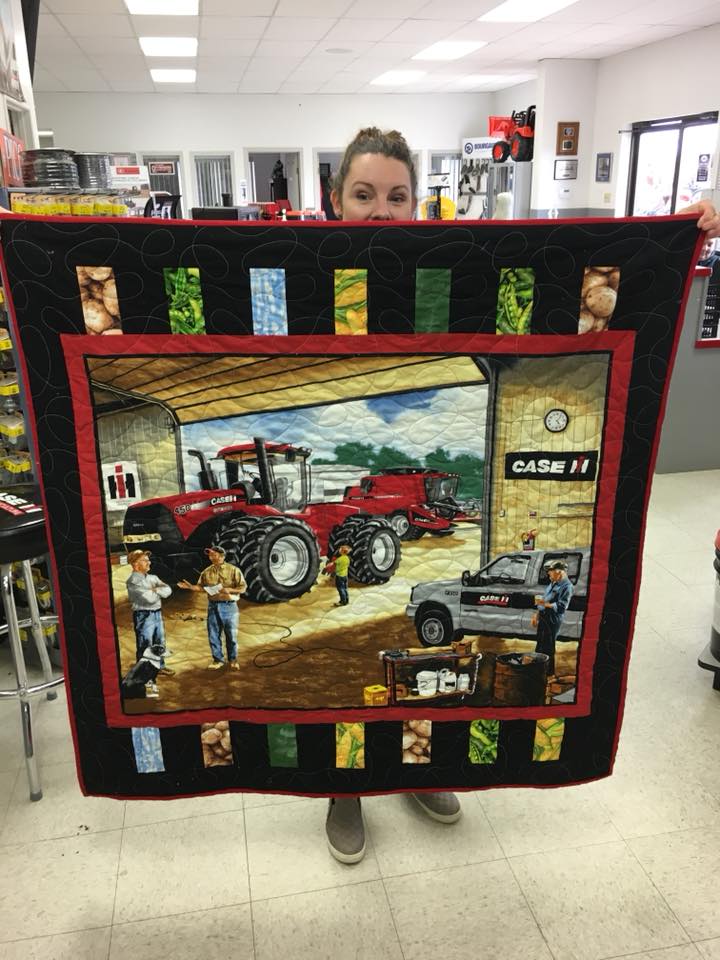 Handmade Case IH Quilt