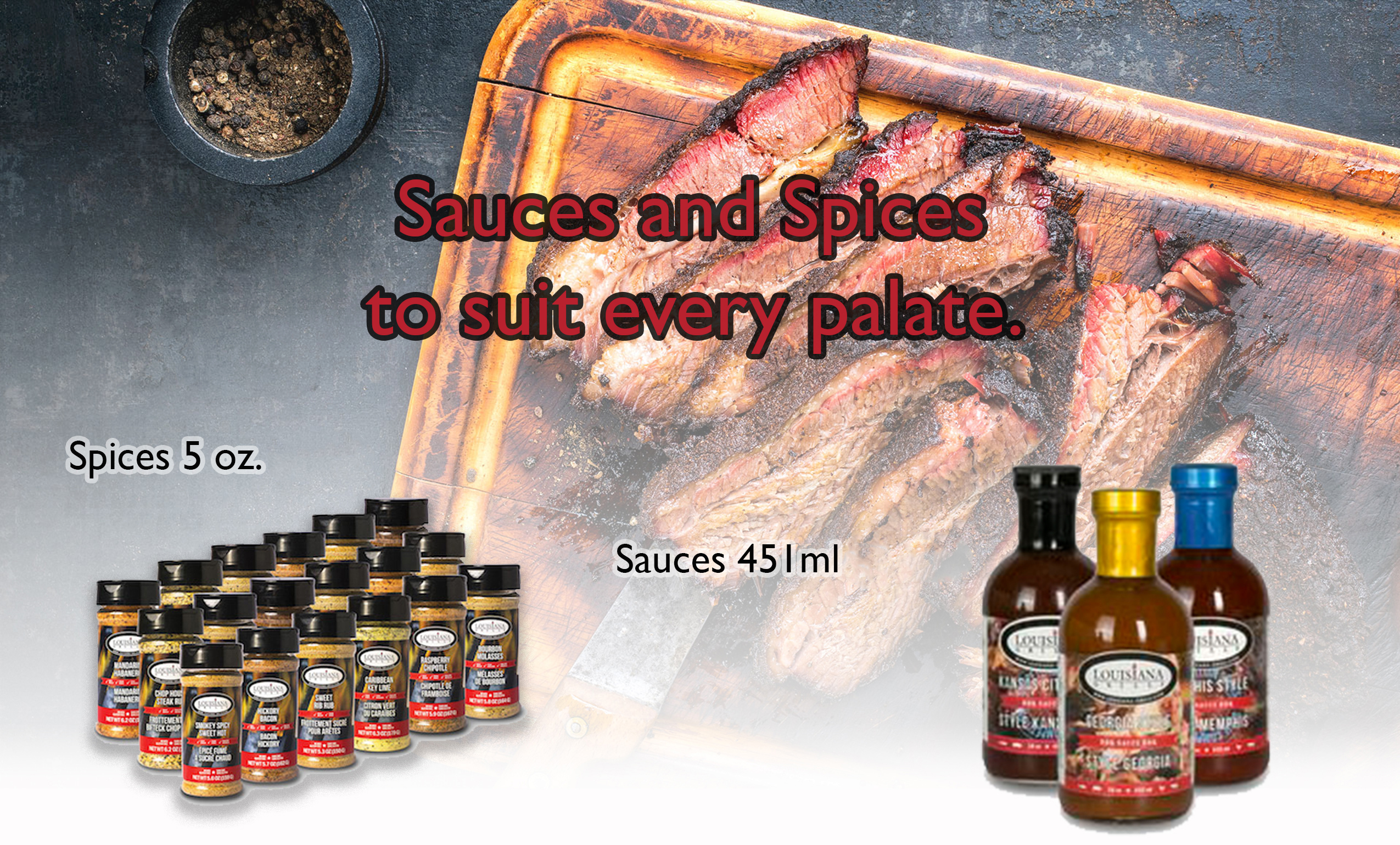 BBQ Sauces, Spices