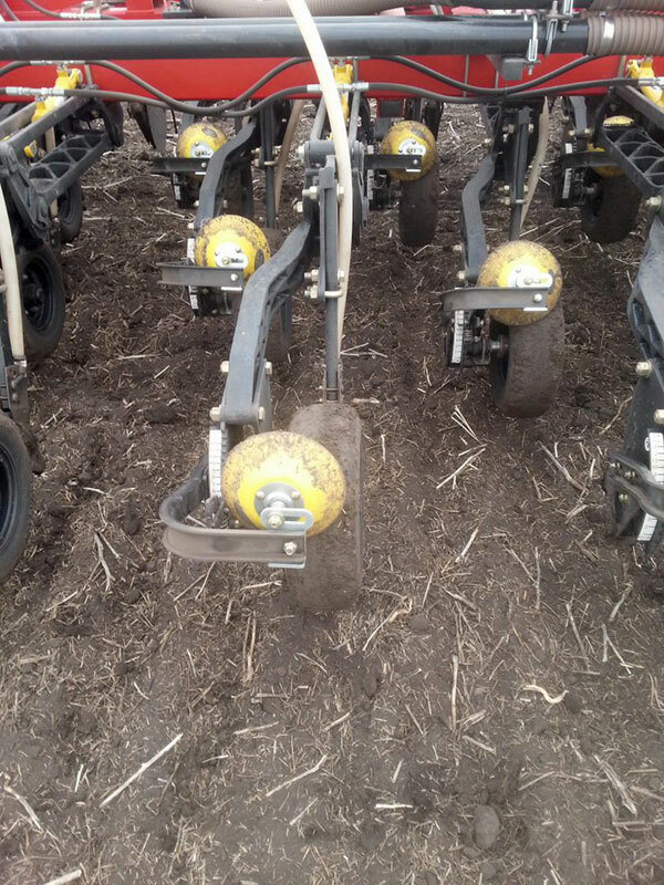 Devloo Roto Mud Scrapers on Bourgault