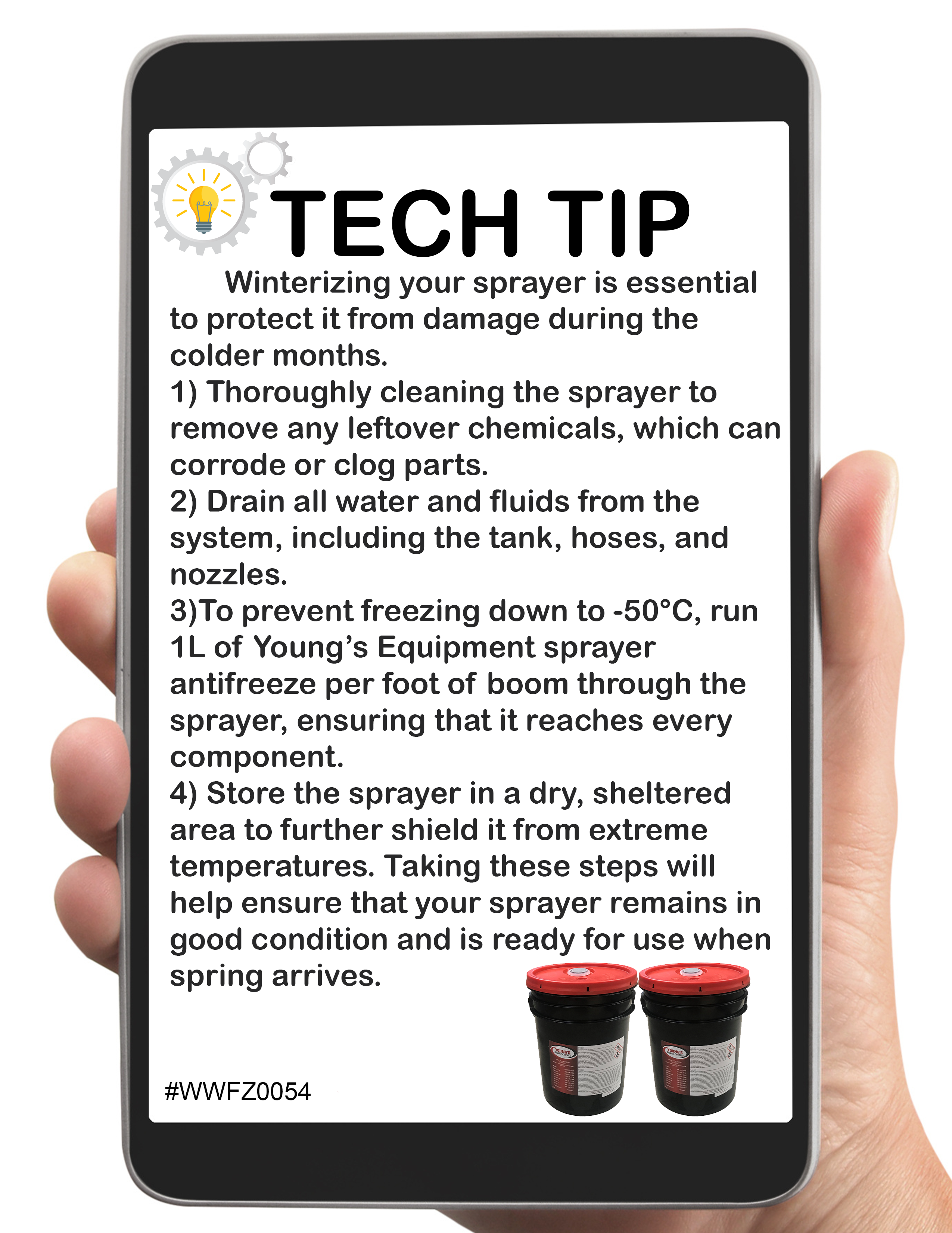 Sprayer Maintenance Tech Tip