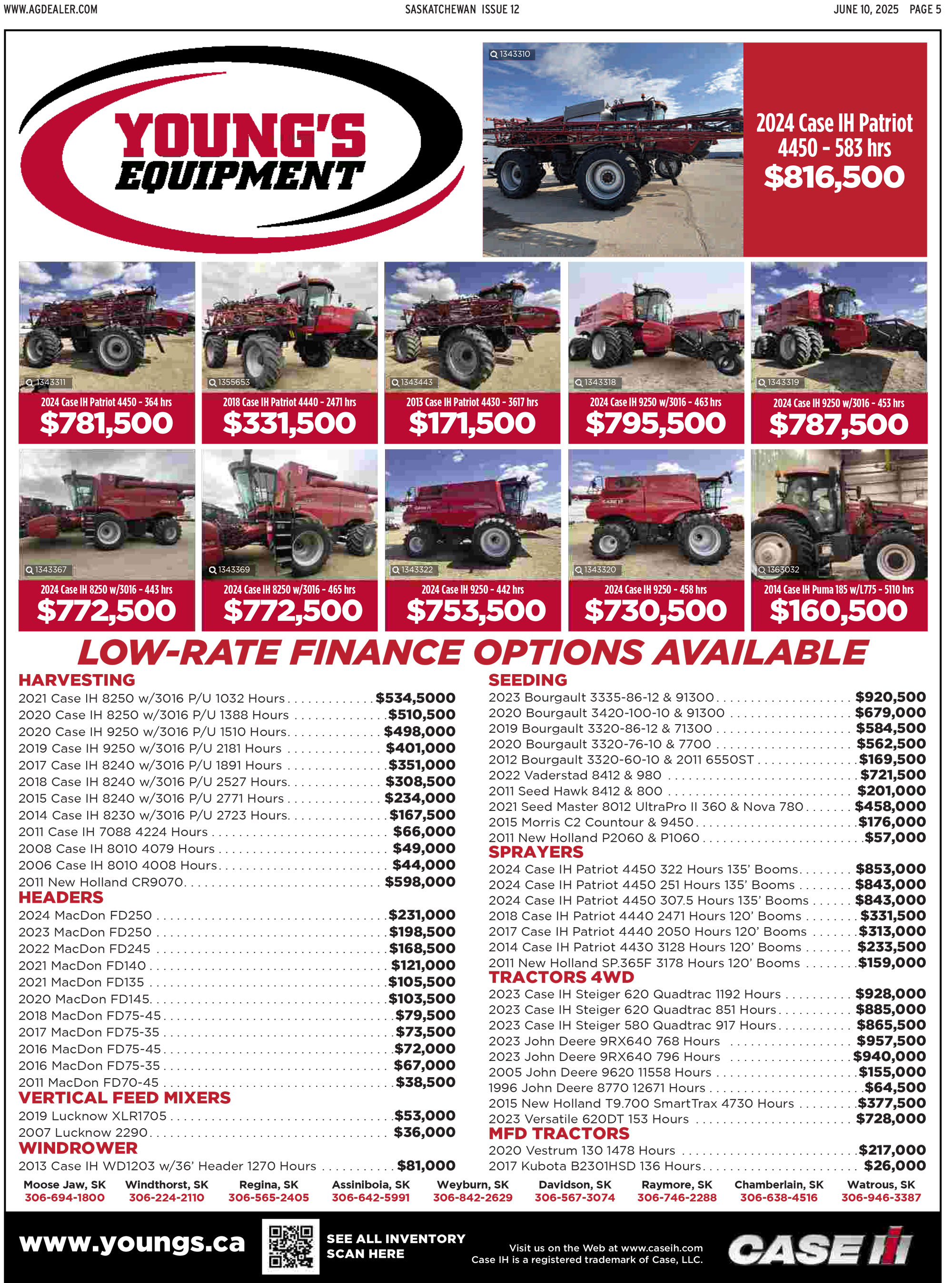 Ag Dealer Used Equipment Ad