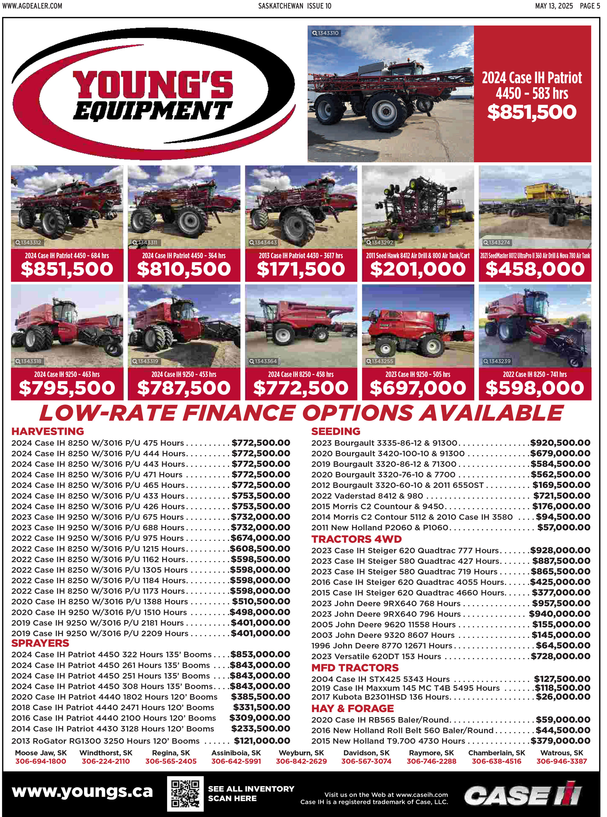 Ag Dealer Used Equipment Ad